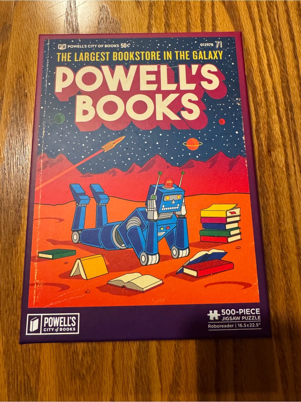 500-Piece Roboreader Jigsaw Puzzle - Powells Books